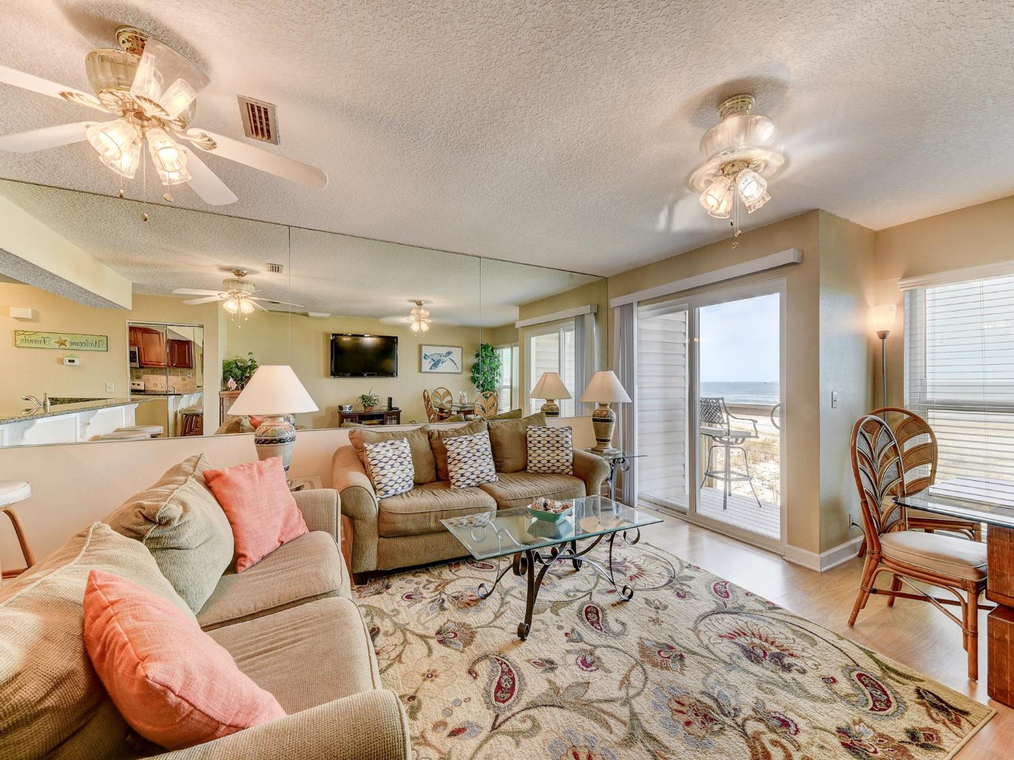 Surfside Six E Unit 5 Lägenhet St. Augustine Exteriör bild